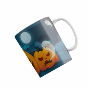 Caneca Halloween Abóboras