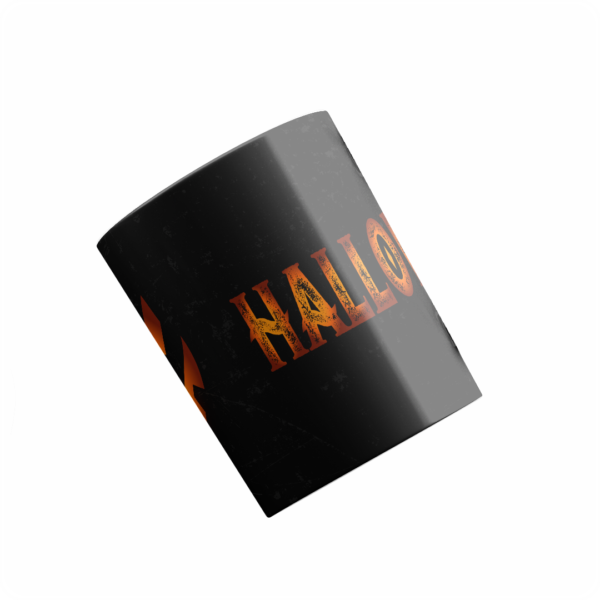Caneca -Halloween Abóboras - Preta - Image 4