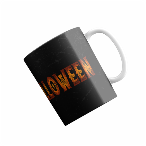 Caneca -Halloween Abóboras - Preta - Image 2