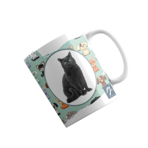 Caneca Pet - Gatinho Preto