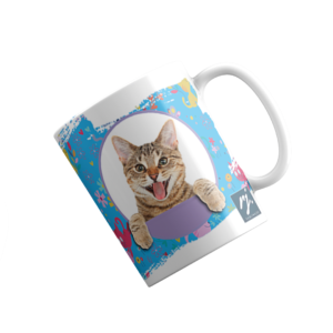 Caneca Pet - Gatinho Malhado