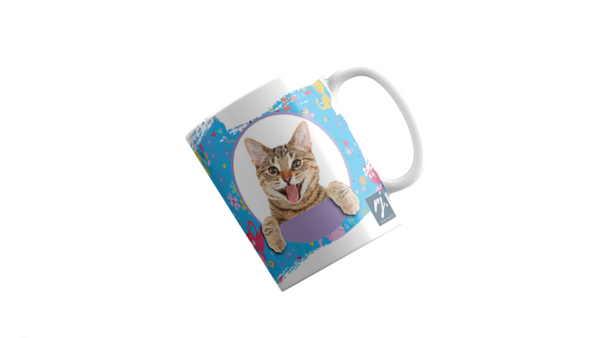 Caneca Pet - Gatinho Malhado