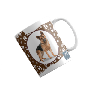 Caneca Pet - Cachorro Pastor Alemão 1