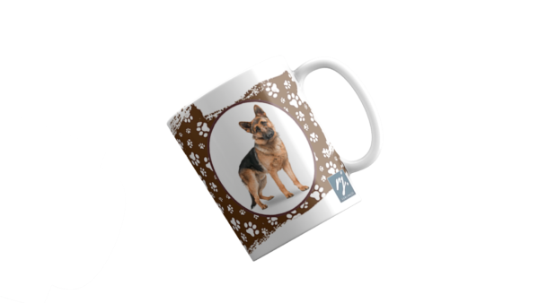 Caneca Pet - Cachorro Pastor Alemão 1