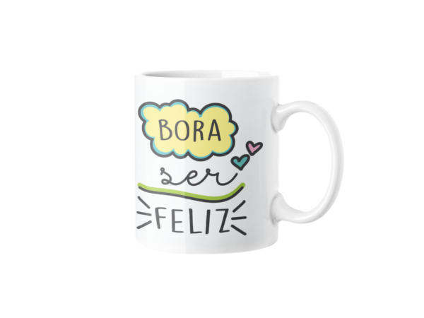 Caneca - Bora ser Feliz