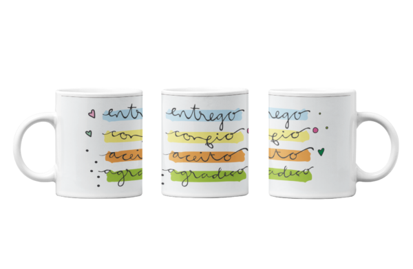Caneca - Entrego, Confio, Aceito, Agradeço - Image 2