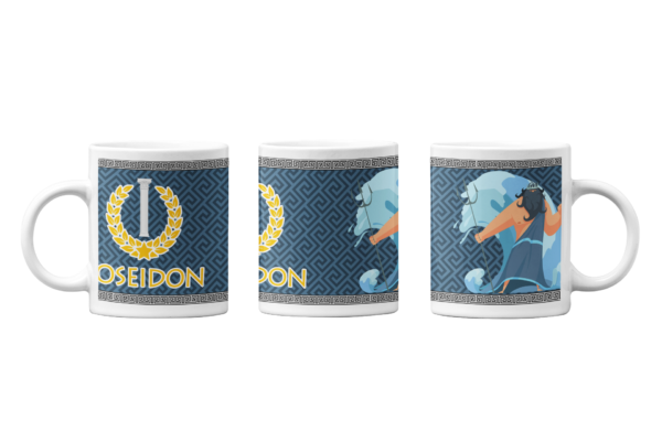 Caneca - Deuses do Olimpo - Poseidon - Image 3