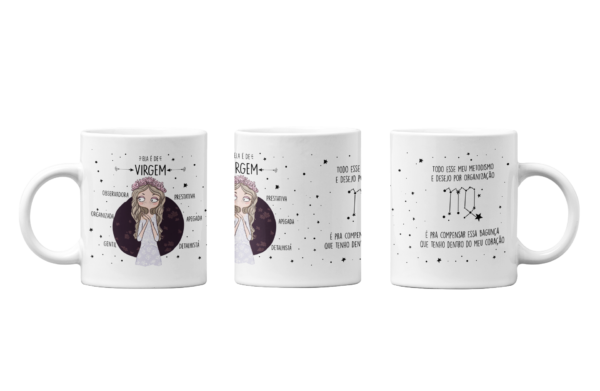 Caneca Signo - Ela é de Virgem - Image 2