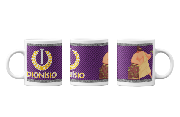 Caneca - Deuses do Olimpo - Dionísio - Image 3