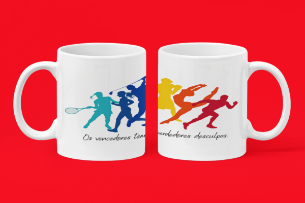 Caneca - Vencedores x Perdedores